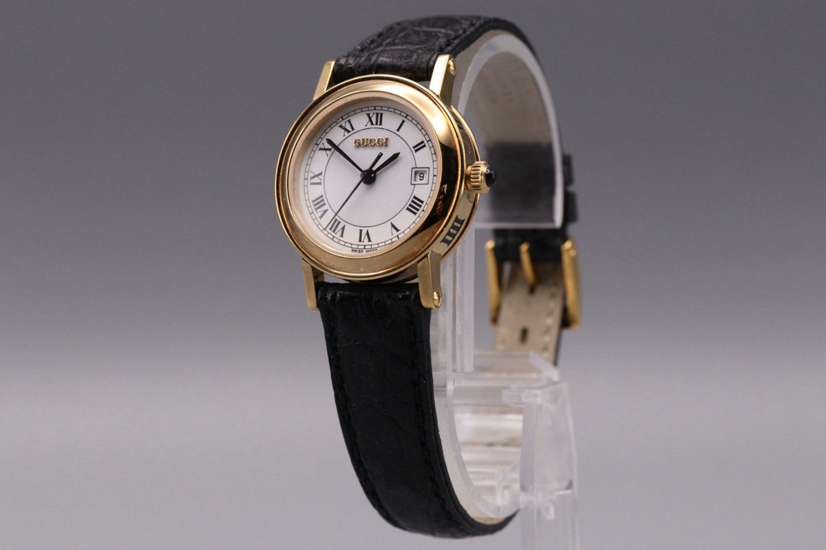 Gucci 7200L Watch - Gold, Stainless Steel