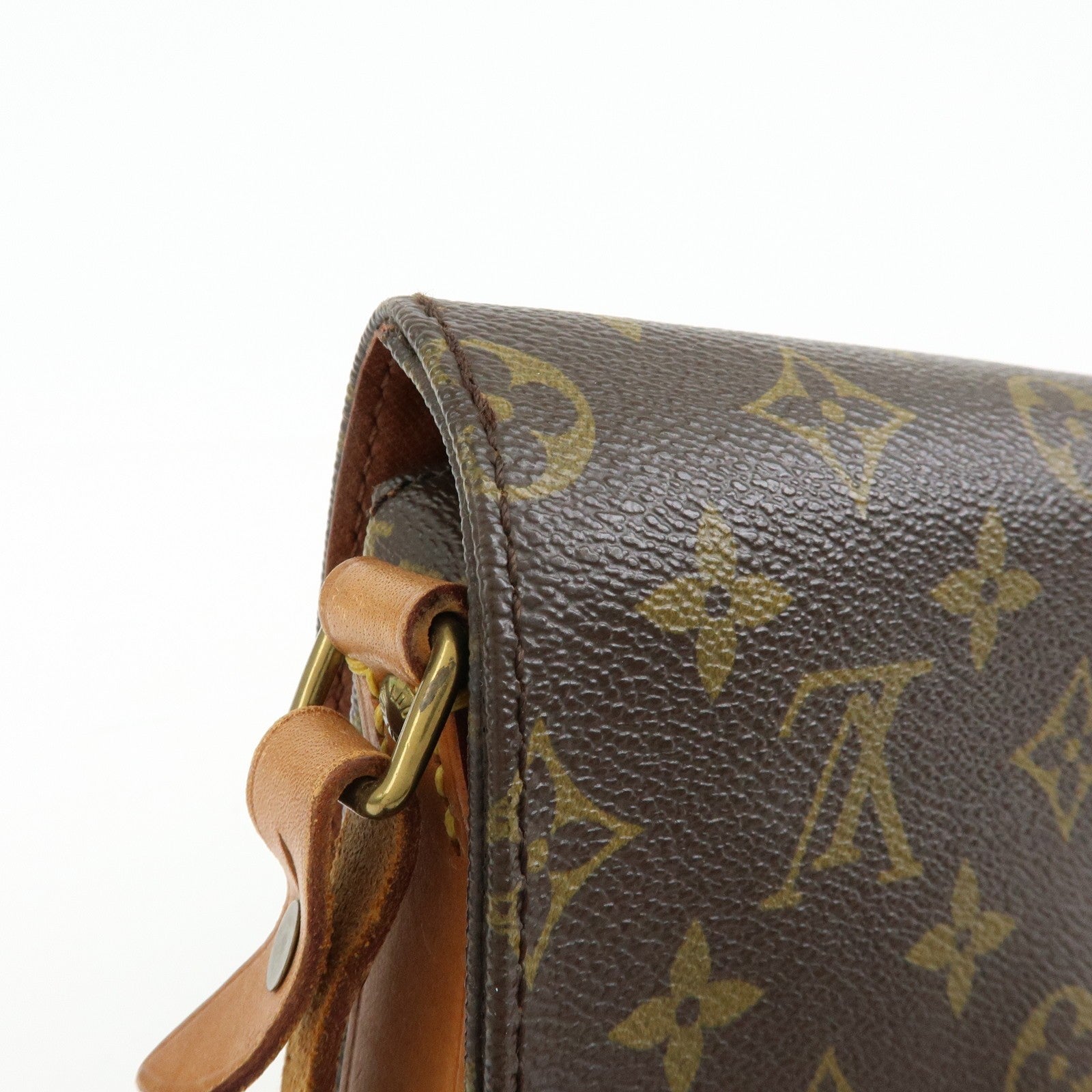 Louis Vuitton Monogram Mini Cartouchiere Shoulder Bag
