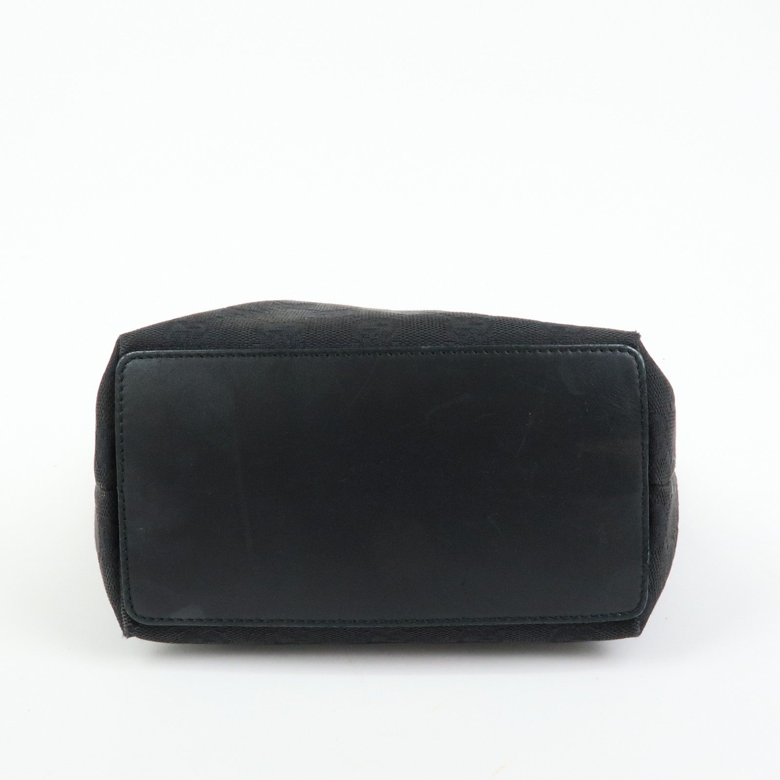 Gucci Tote Bag - Black, GG Canvas, Leather
