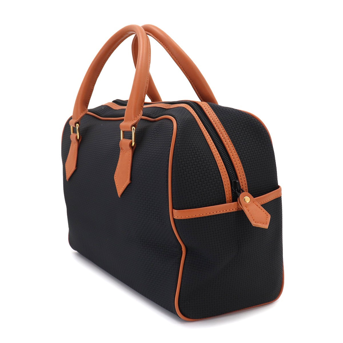 Yves Saint Laurent Hand Bag - Black, Brown, PVC, Leather