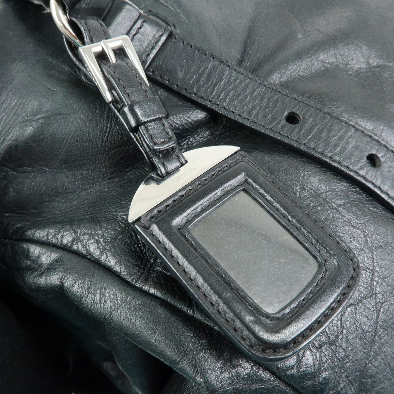 Prada Shoulder Bag - Black, Leather 