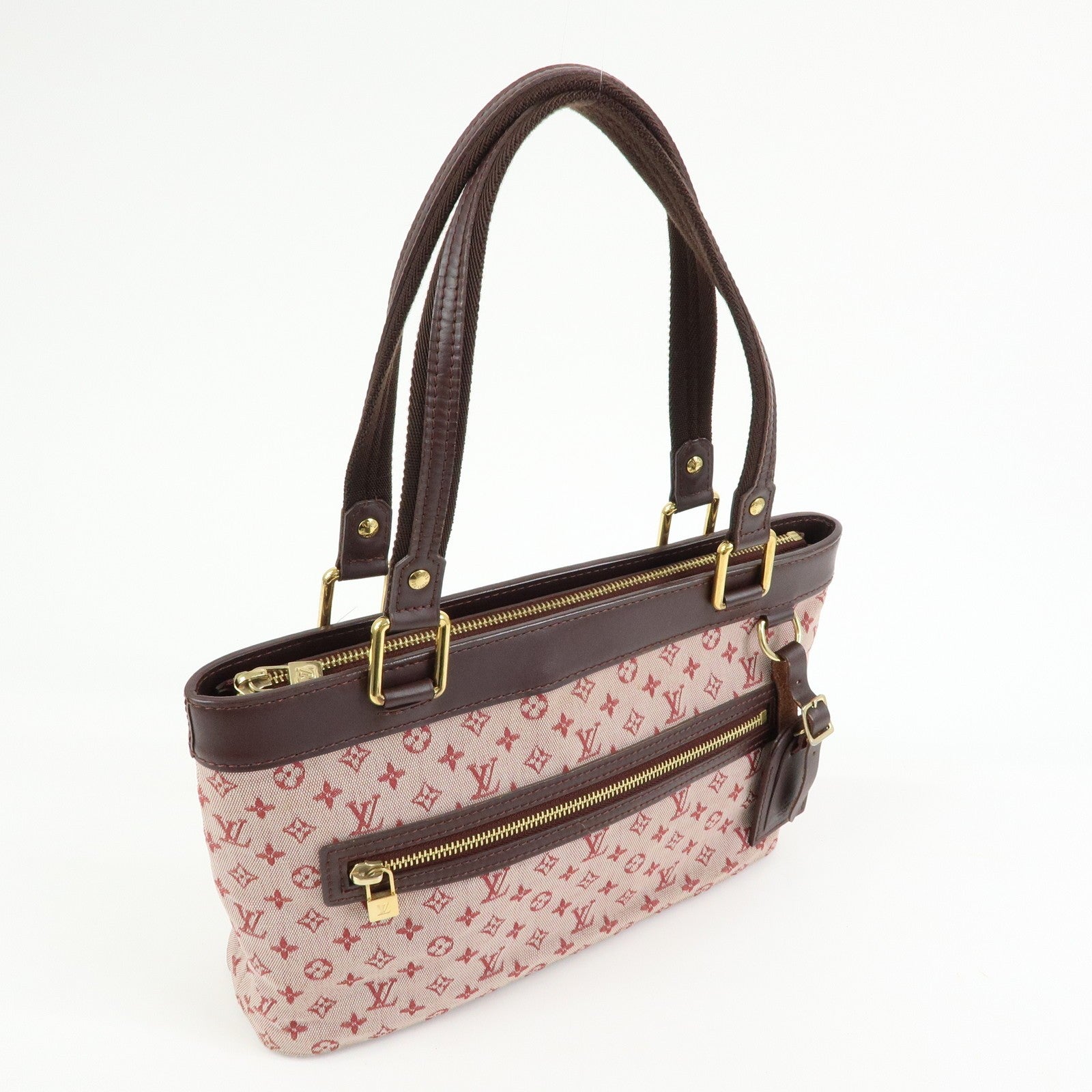 Louis Vuitton Monogram Mini Lucille PM Handbag - Cerise, Monogram Canvas