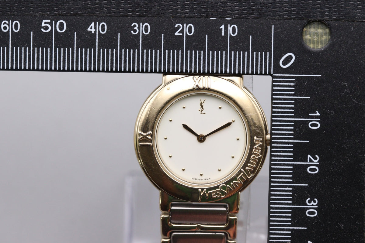Yves Saint Laurent 4620 Watch - Ivory, Stainless Steel