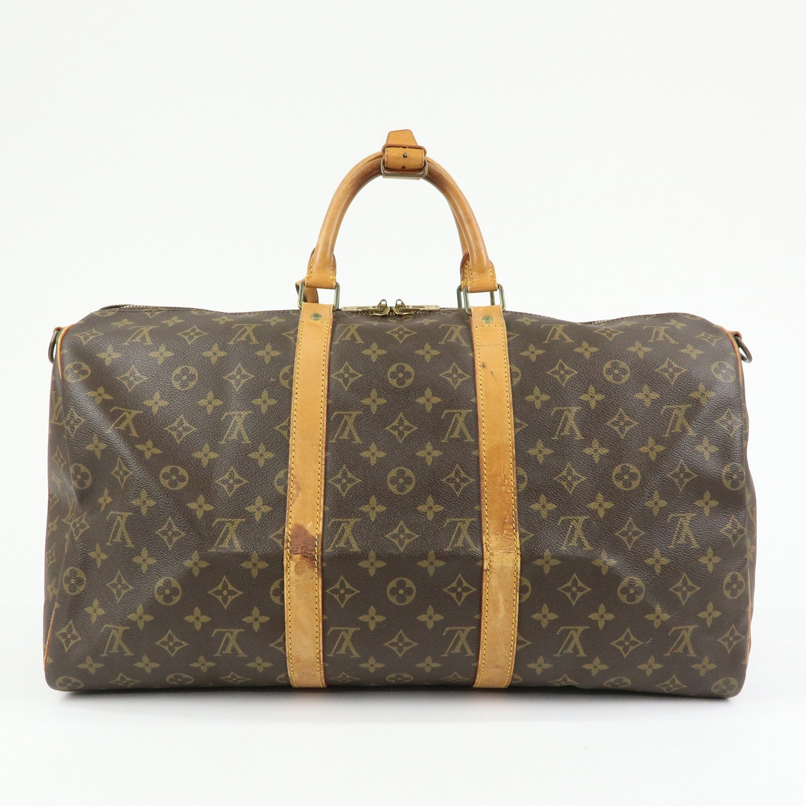Louis Vuitton Keepall 50 Boston Bag - Brown, Canvas