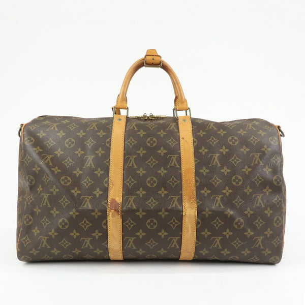 Louis Vuitton Keepall 50 Boston Bag - Brown, Canvas