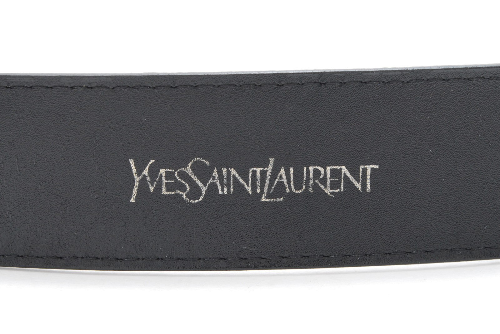 Yves Saint Laurent Leather Belt - Black, Leather