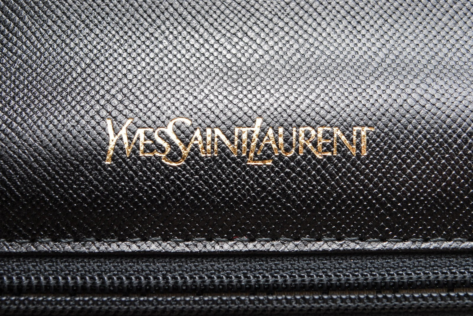 Saint Laurent Clutch Second Bag - Black, Leather