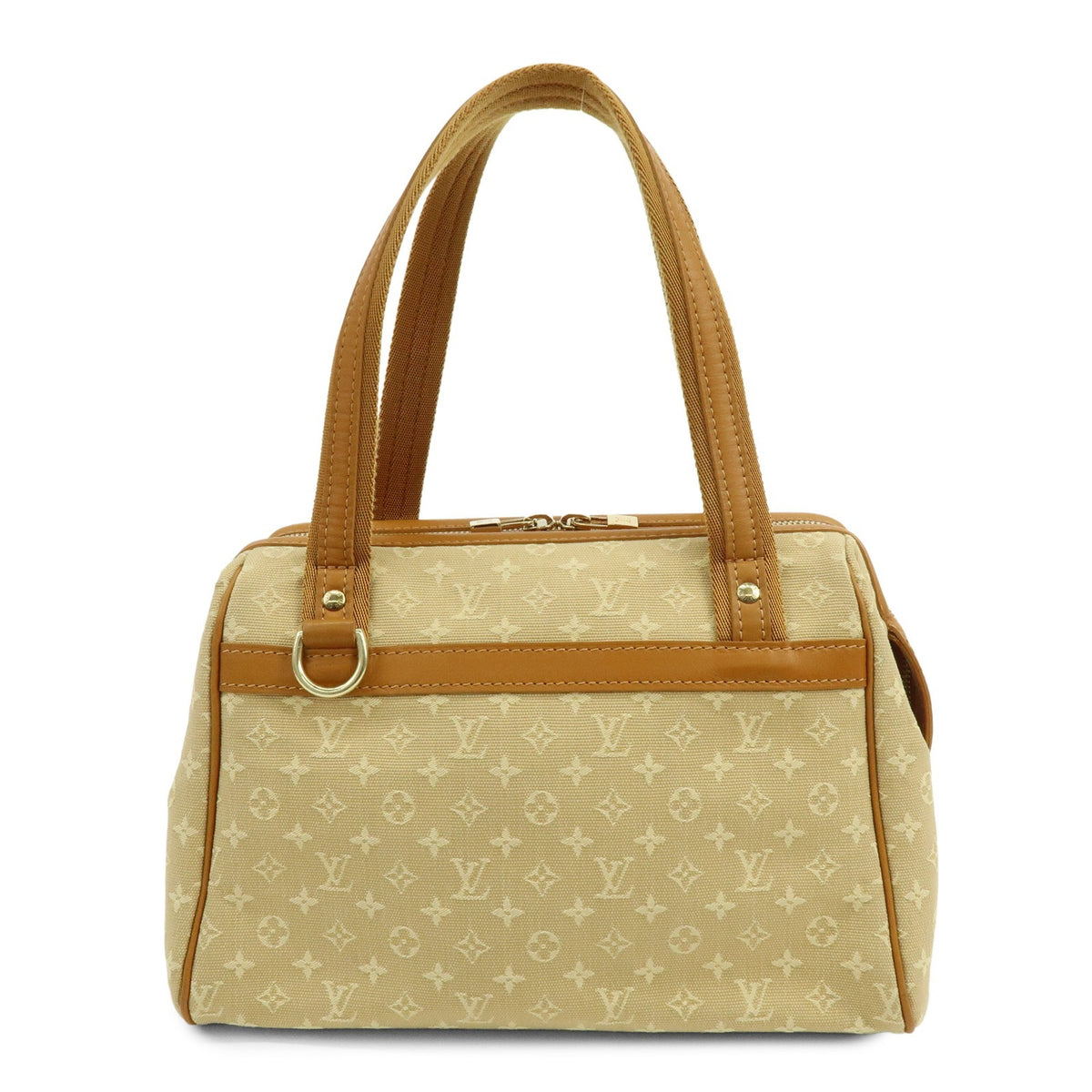 Louis Vuitton Hand Bag - Beige, Monogram Mini Canvas, Leather