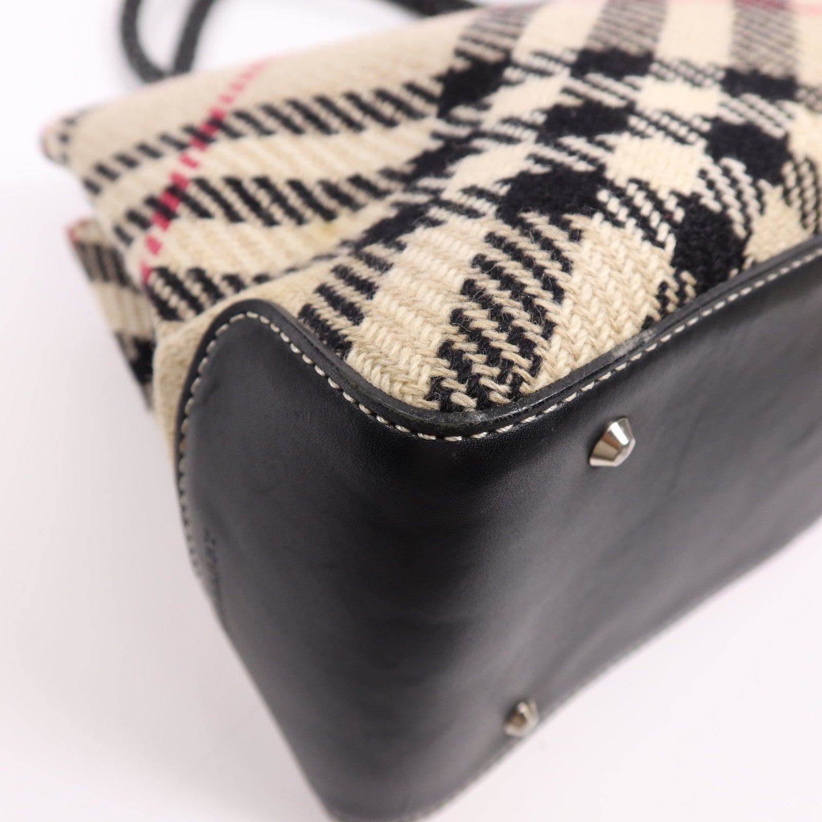 Burberry SHW Tote Bag - Brown, Canvas