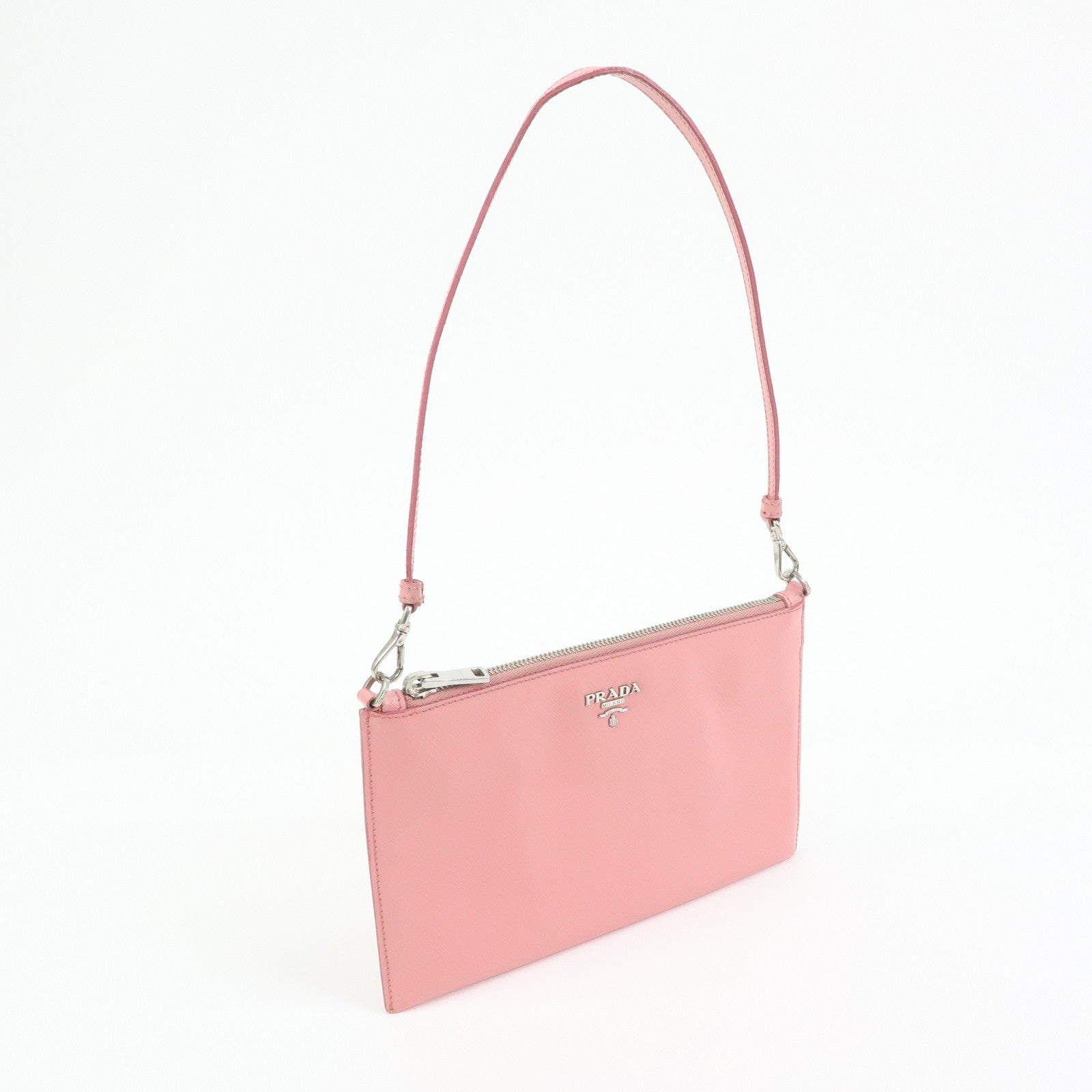 Prada 2way Bag - Pink, Saffiano Leather