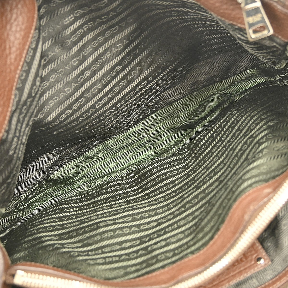 Prada Tote Handbag - Brown, Leather