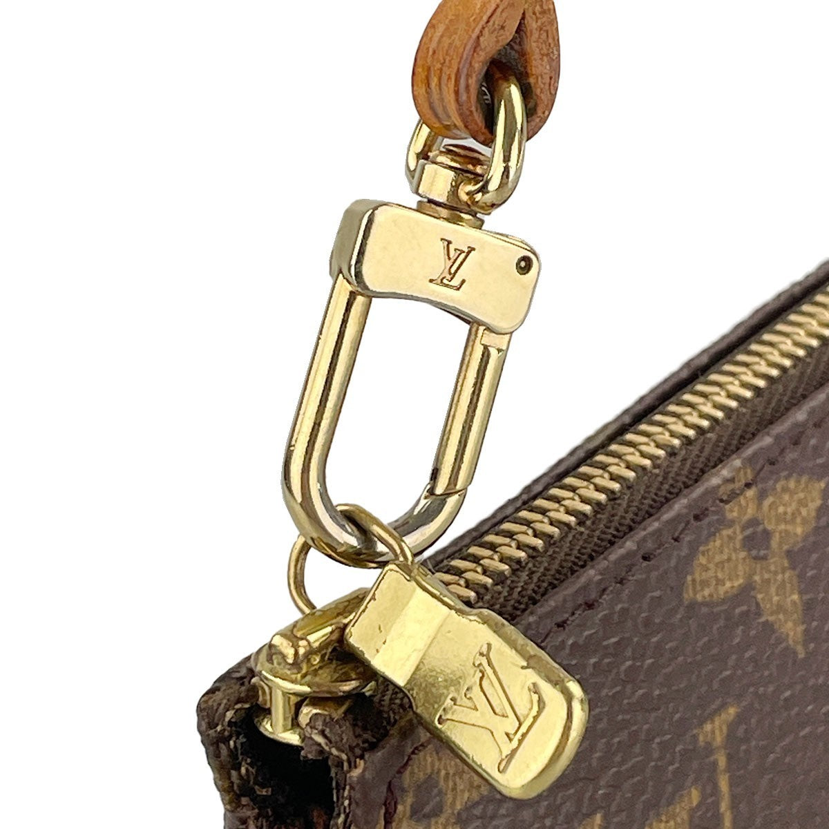 Louis Vuitton Pochette Accessoires Handbag - Brown, Leather
