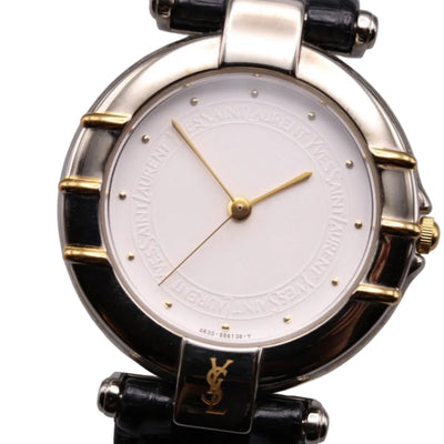 Yves Saint Laurent 4630-E634854Y Watch - White, Stainless Steel