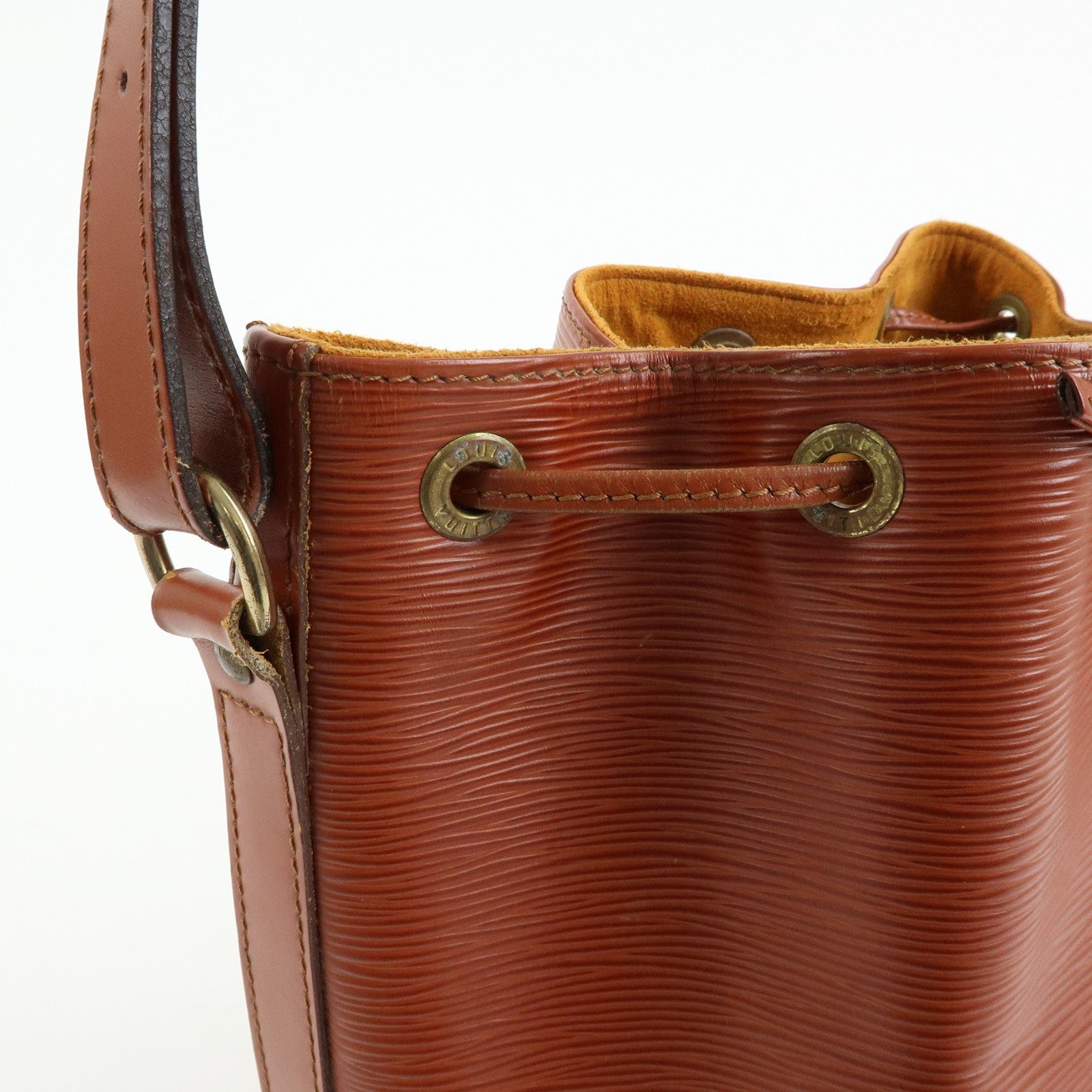 Louis Vuitton Epi Petit Noe Shoulder Bag - Kenya Brown, Epi Leather