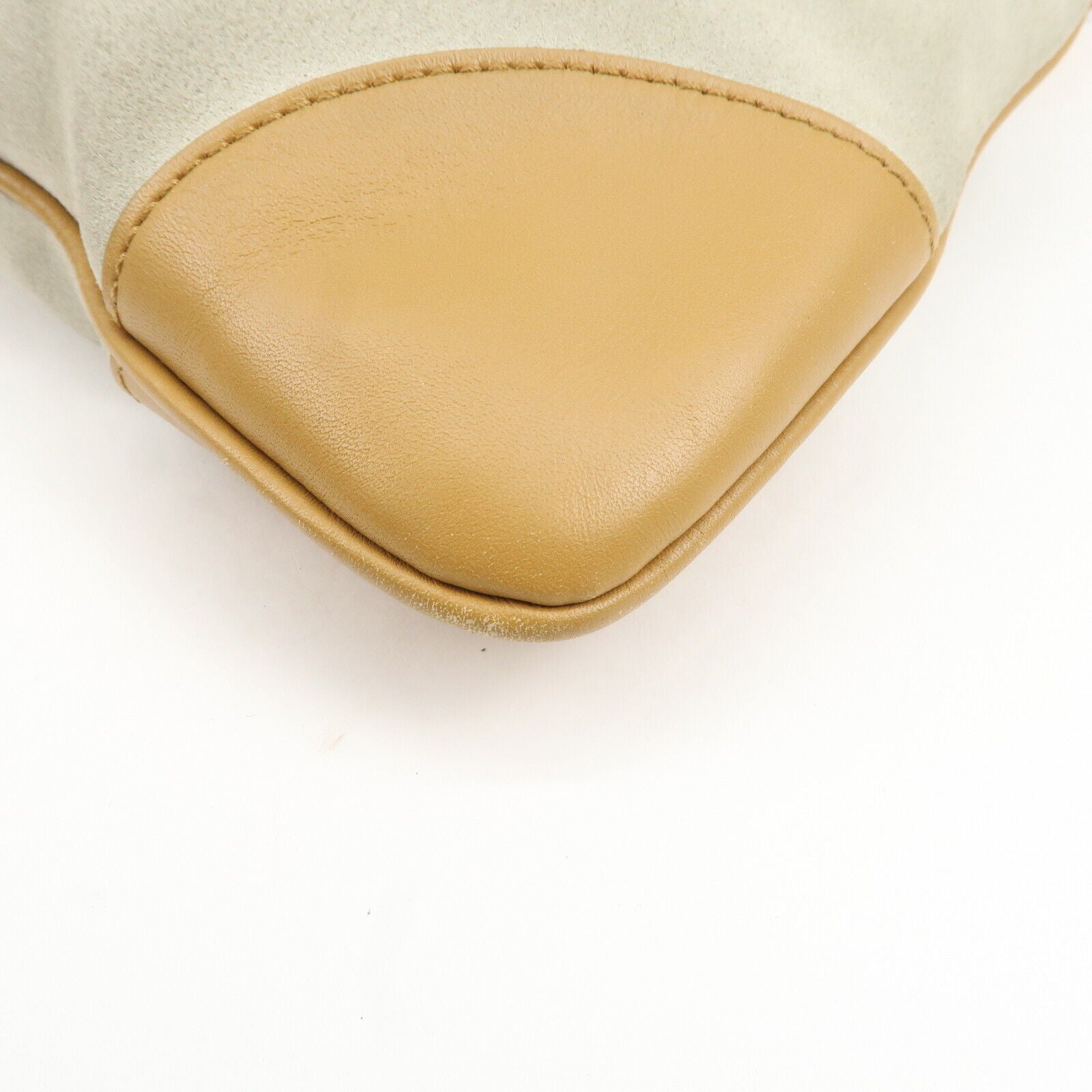 Gucci Bamboo Shoulder Bag - Gray Brown, Suede Leather