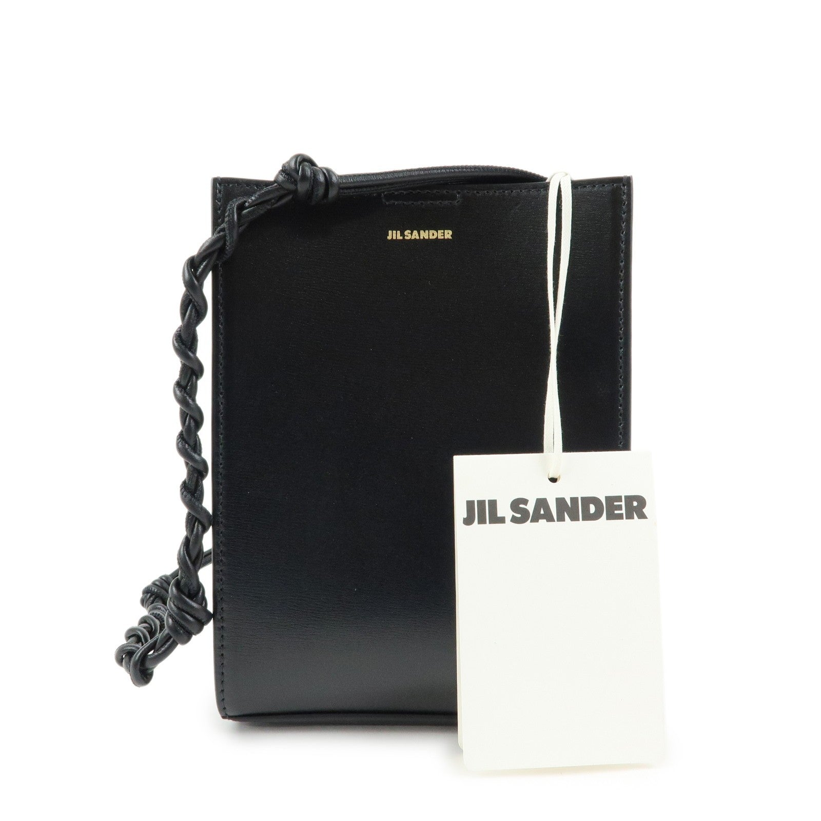 Jil Sander Tangle Small Shoulder Bag - Black, Leather 