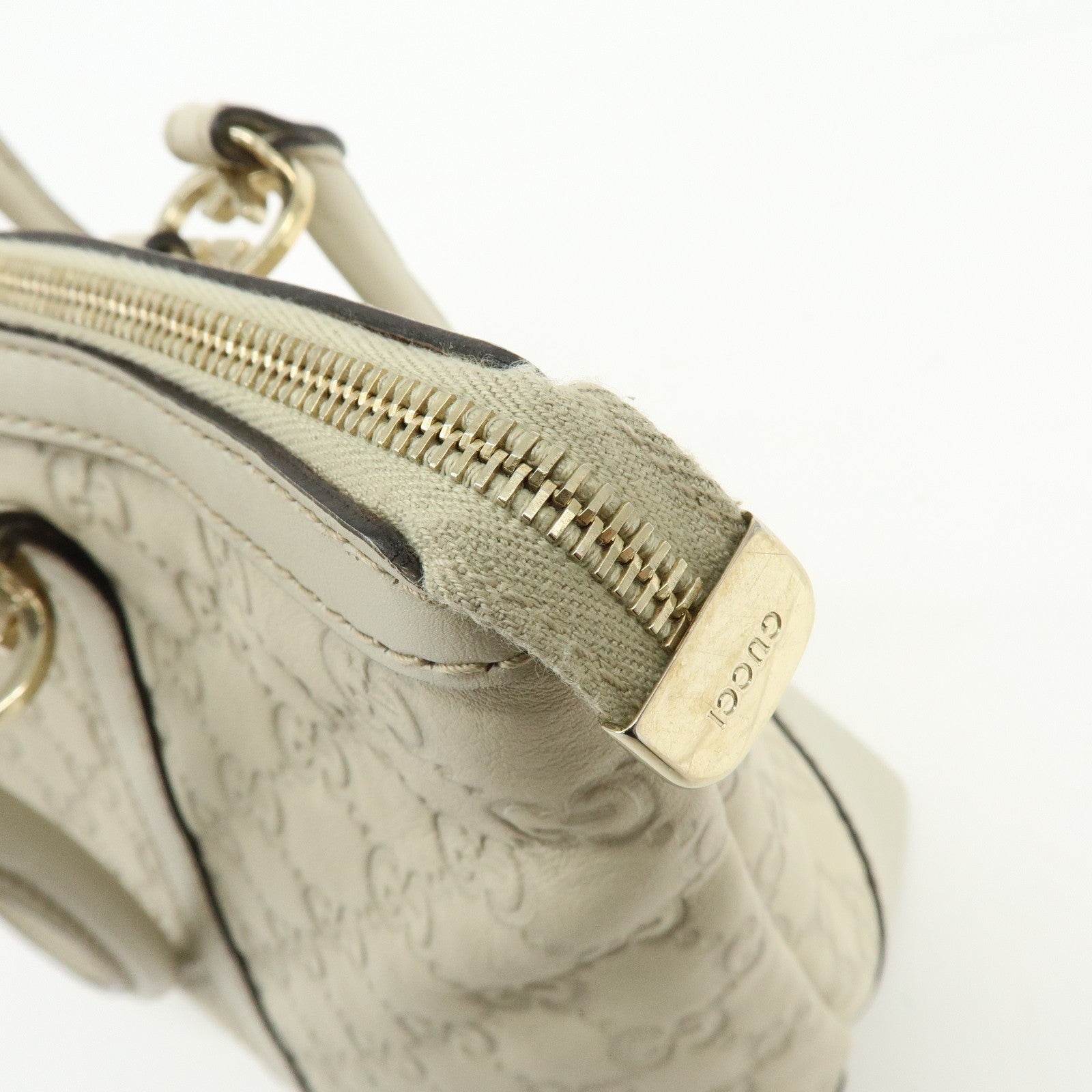 Gucci Tote Bag - Ivory, Guccissima Leather