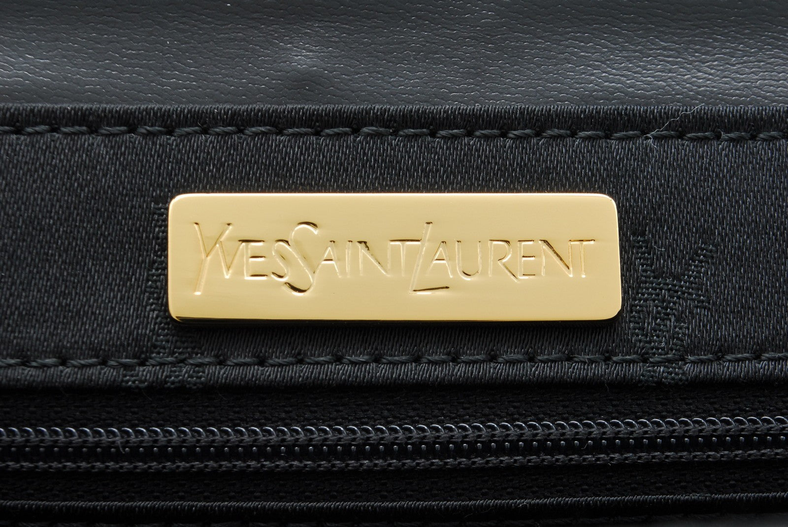 Saint Laurent Yves Shoulder Bag - Black, Leather