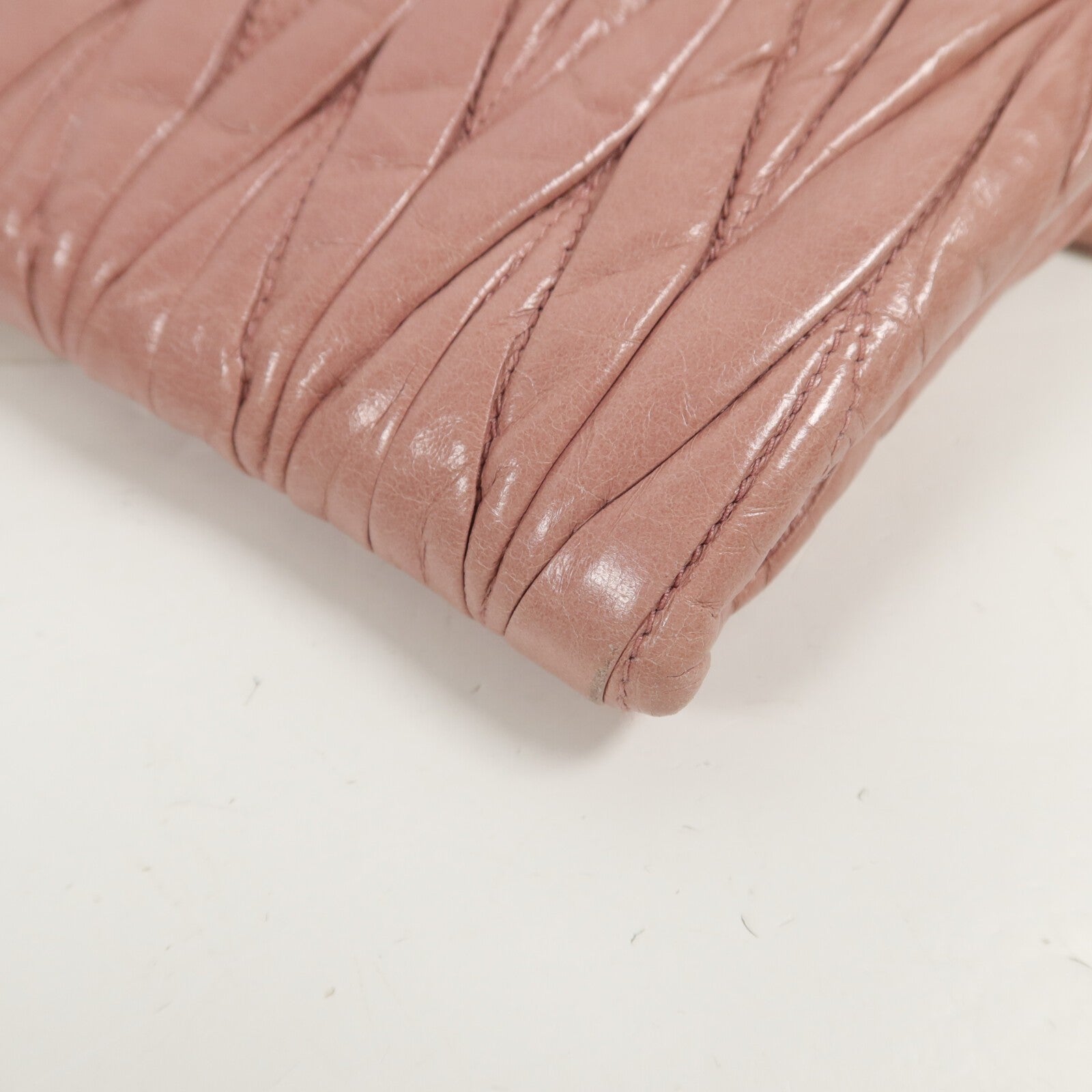 Miu Miu SHW Shoulder Bag - Pink, Calfskin Leather