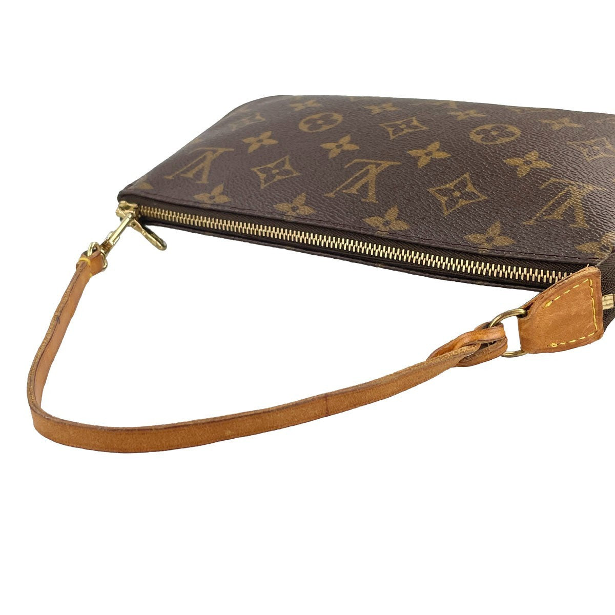 Louis Vuitton Pochette Accessoires Handbag - Brown, Leather