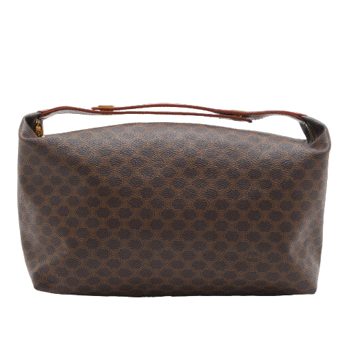 Celine Macadam Handbag Pouch - Brown, PVC 