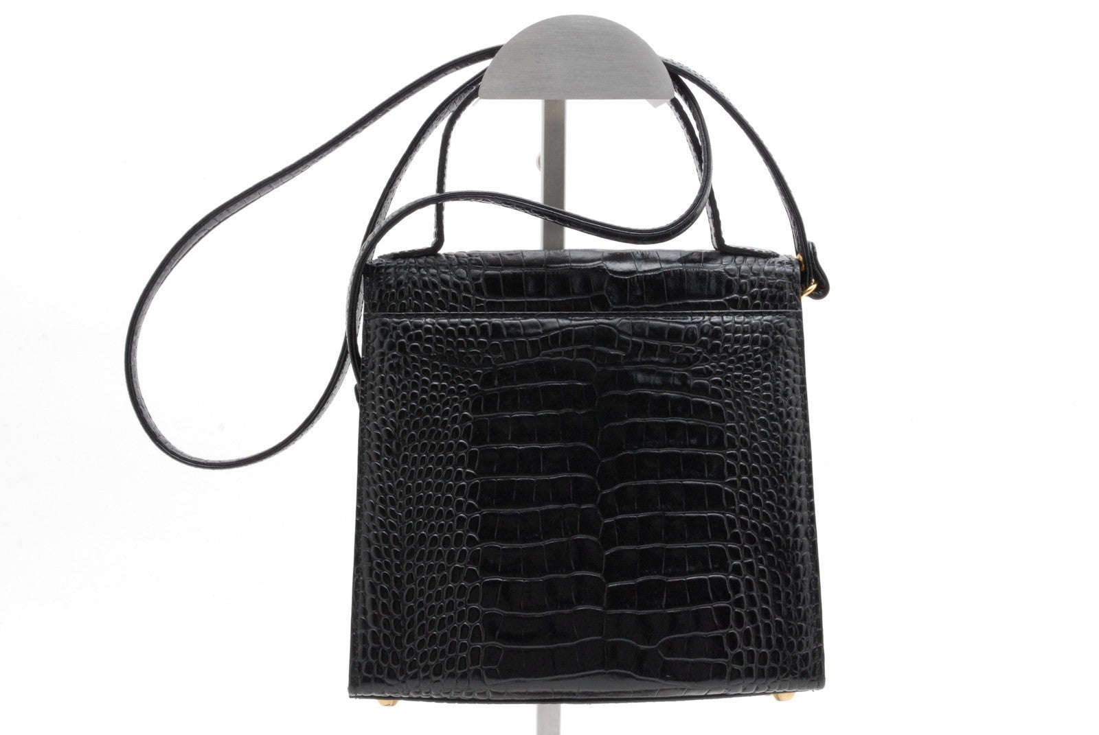 Saint Laurent Yves Saint Laurent 2Way Hand Shoulder Bag - Black, Leather