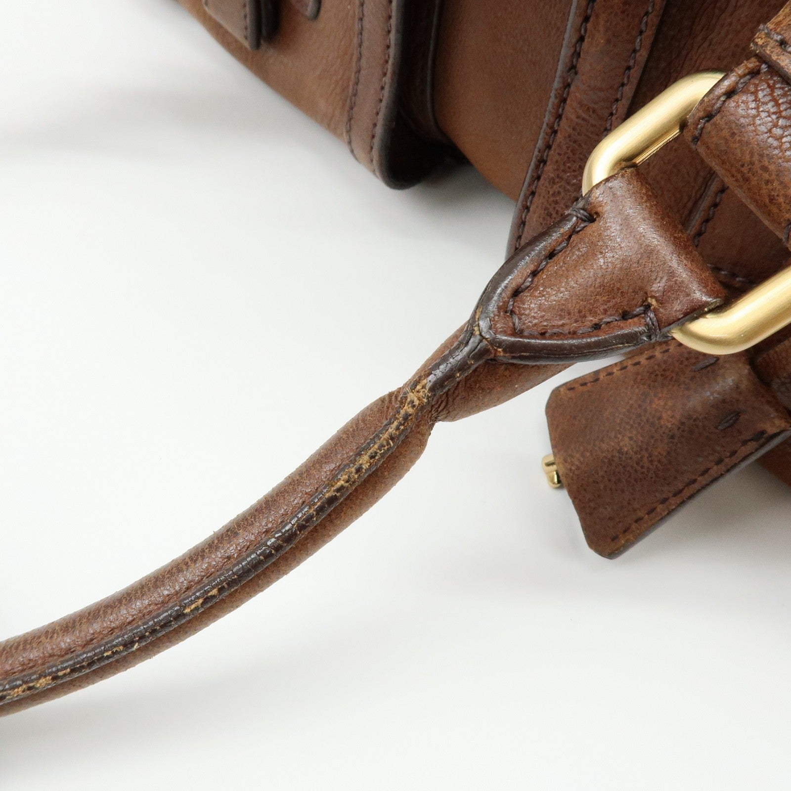 Prada Shoulder Bag - Brown, Leather