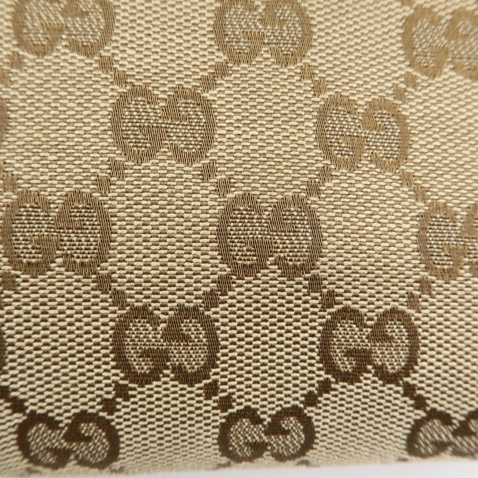 Gucci Hand Bag - Beige, Canvas Leather