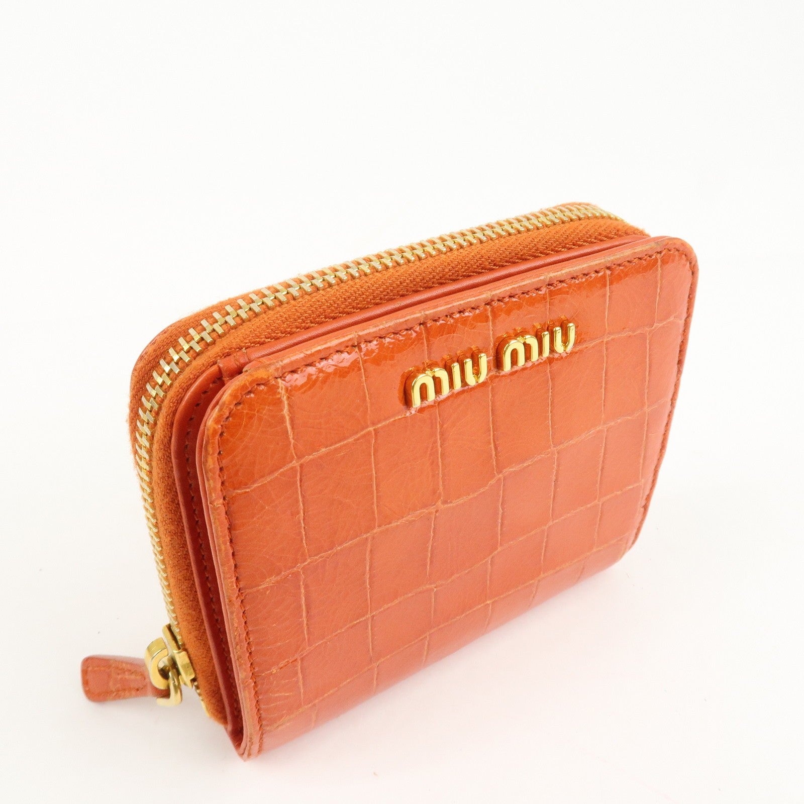 Miu Miu Wallet - Orange, Leather