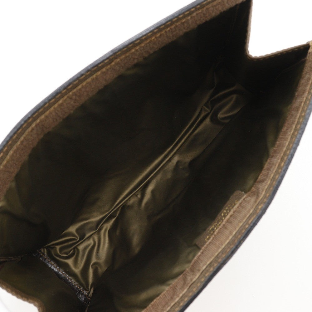 Gucci Sherry Line Clutch Bag - Brown, GG Plus 