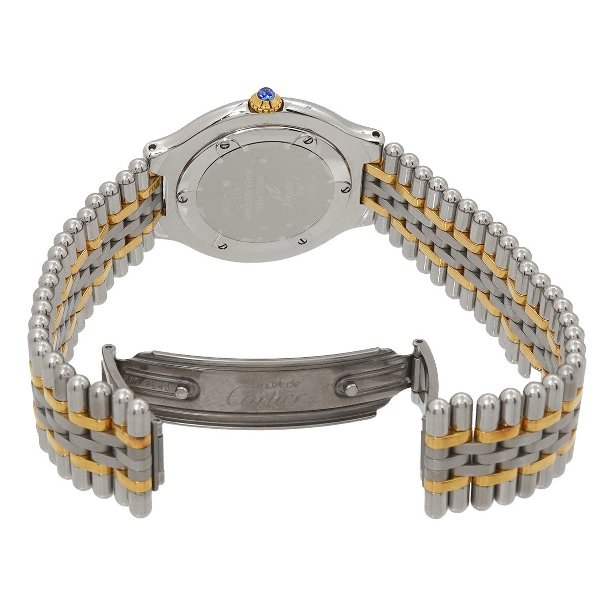 Cartier Must 21 W10072F4 Watch - Silver, Stainless steel,YGP