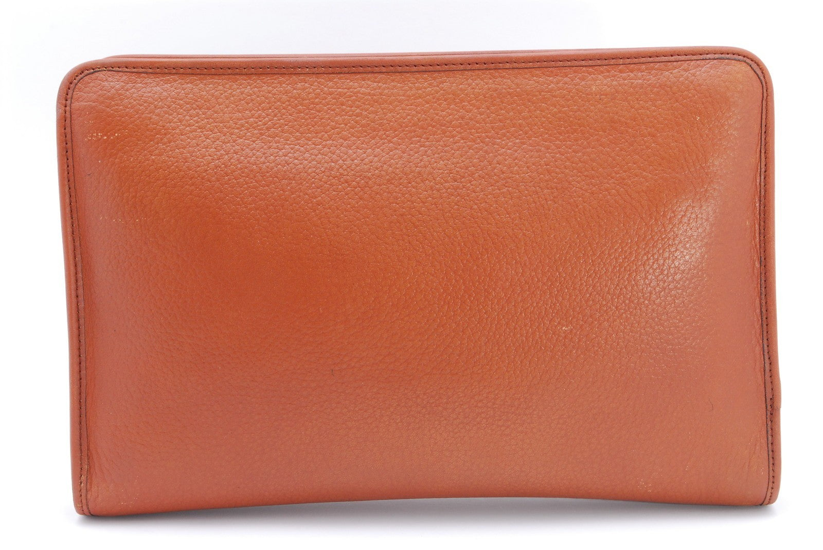 Burberry Vintage Clutch Bag - Brown, Leather 