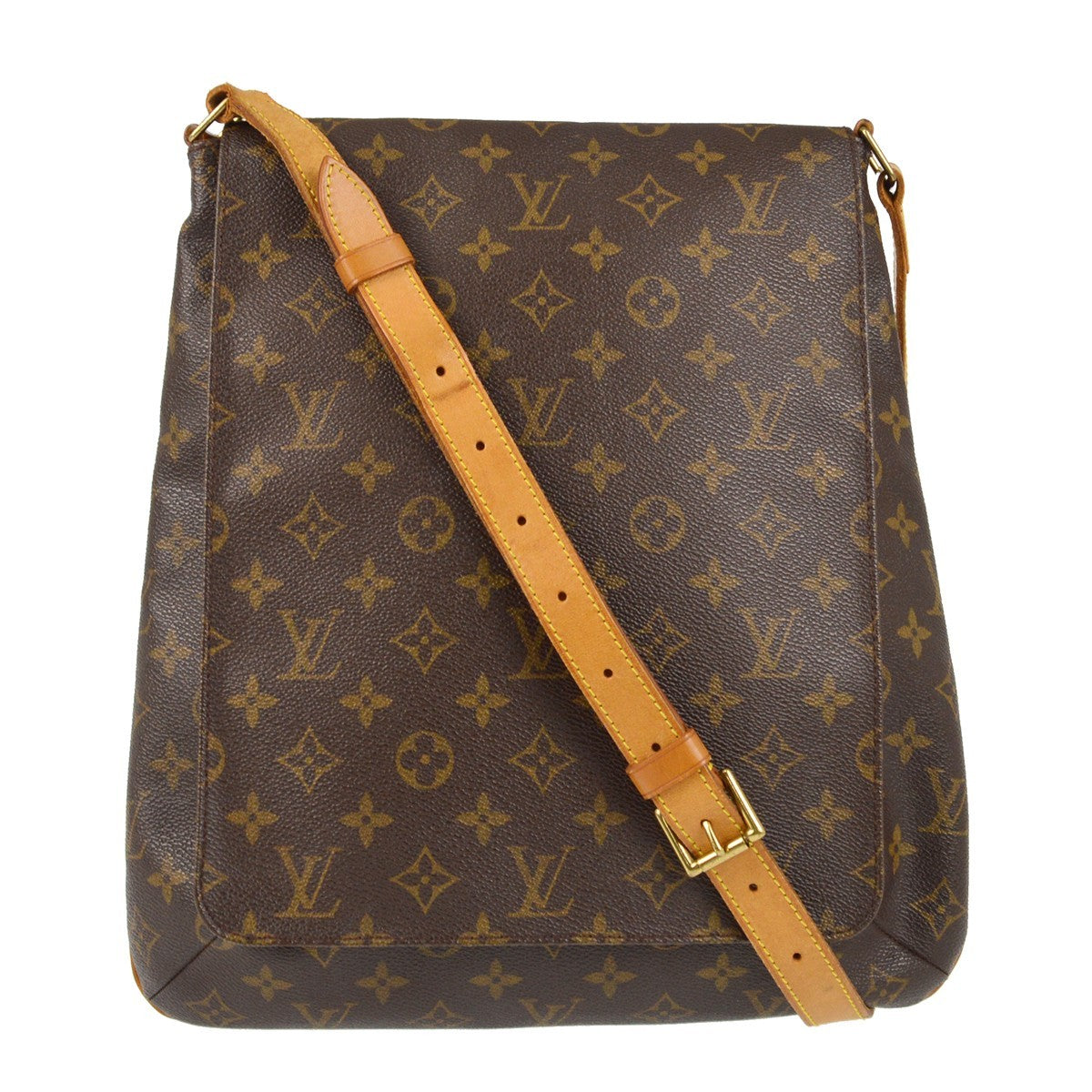 Louis Vuitton Monogram Musette Shoulder Bag - Brown, Monogram Canvas