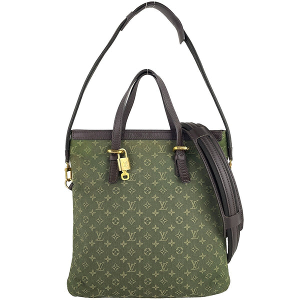 Louis Vuitton Francoise Tote Bag - Khaki, Cotton Leather