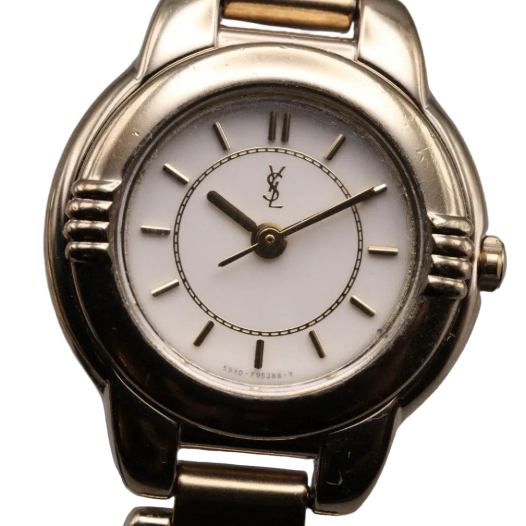 Yves Saint Laurent 5930-F91482 Watch - Gold, Stainless Steel