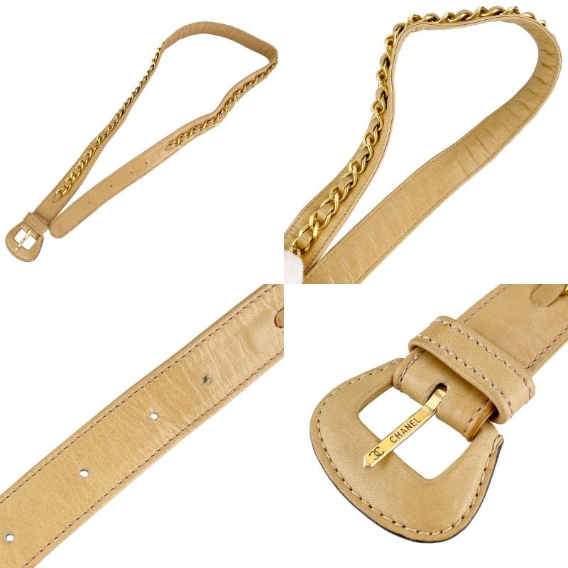 CHANEL Bicolore Waist Bag - Beige, Lambskin Leather