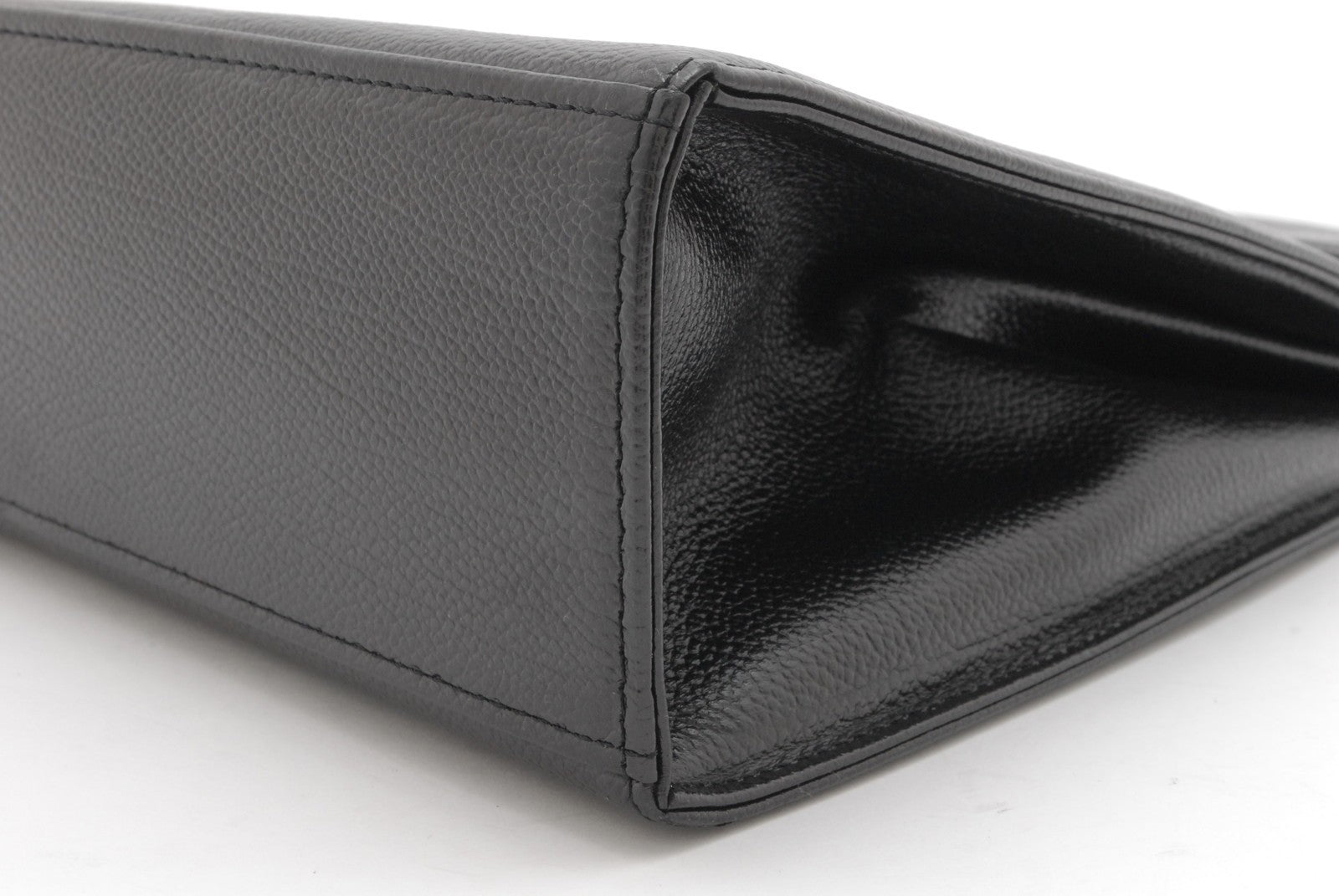 Yves Saint Laurent YSL Top Handle Handbag - Black, Leather