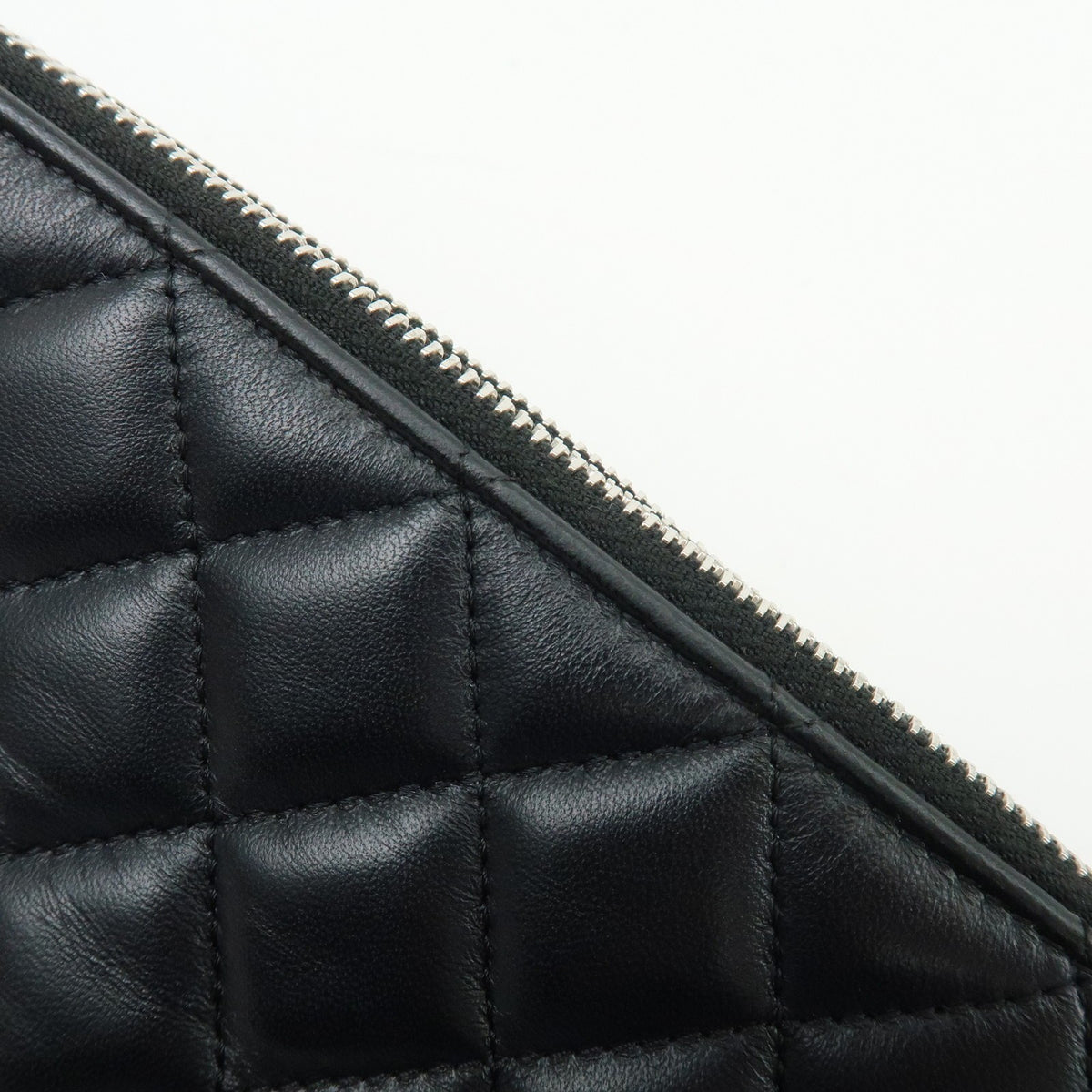 Chanel COCO Mark Matelasse Shoulder Bag - Black, Lamb Skin