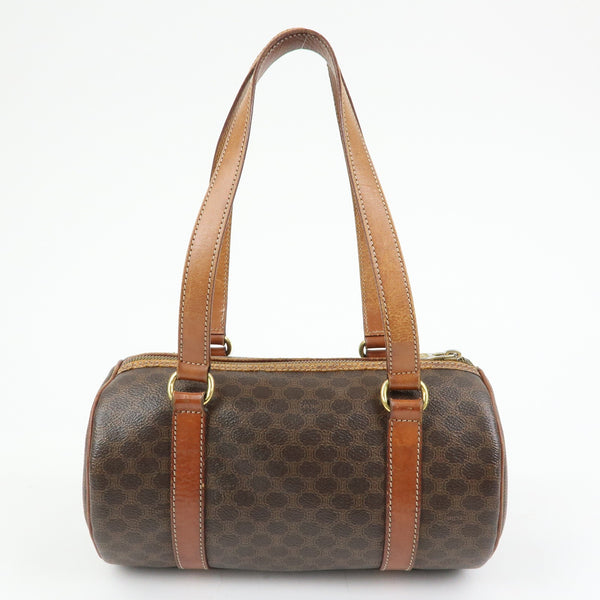 Celine Macadam Shoulder Bag - Brown, PVC Coated Canvas 
