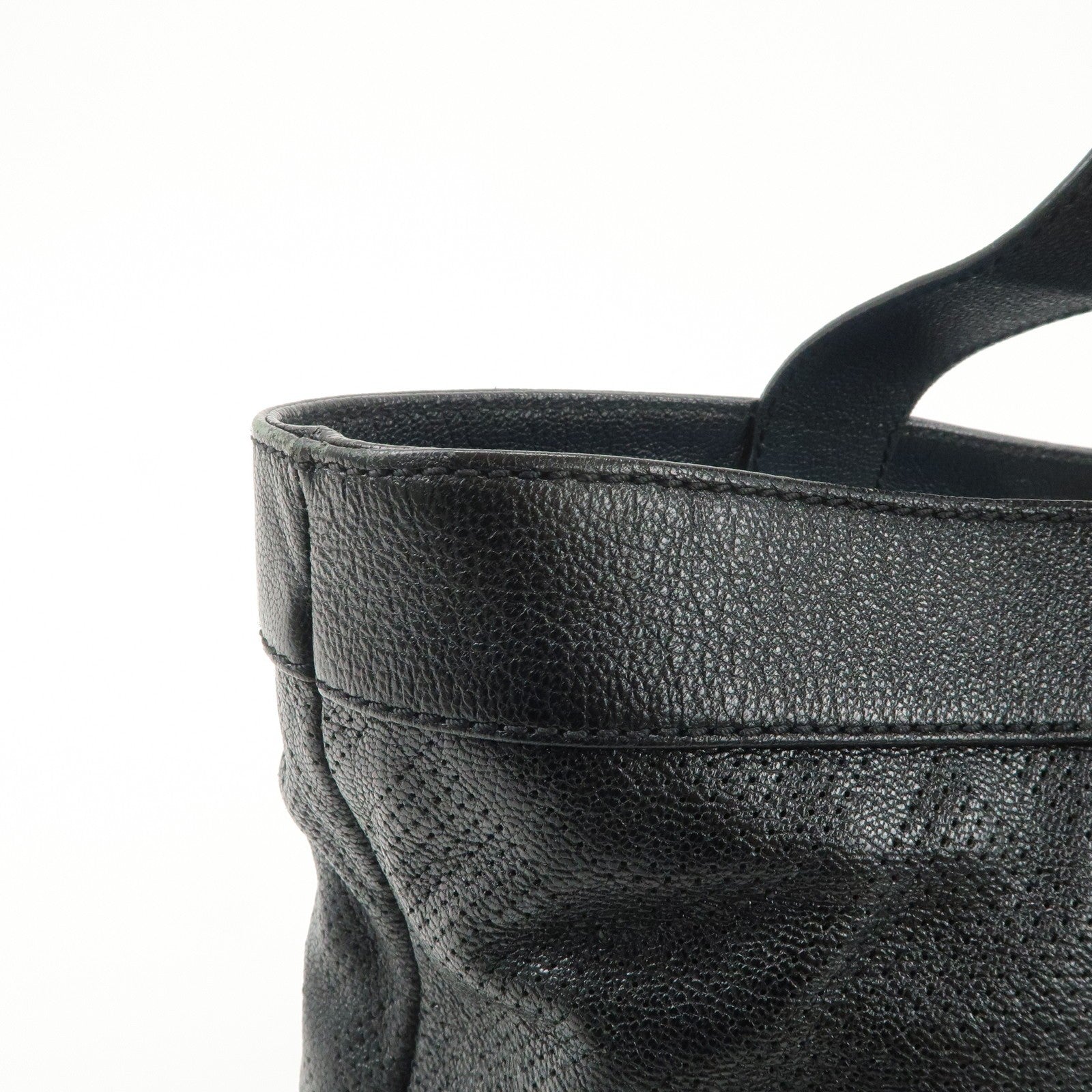 Chanel Coco Mark Tote Bag - Black, Calf Leather