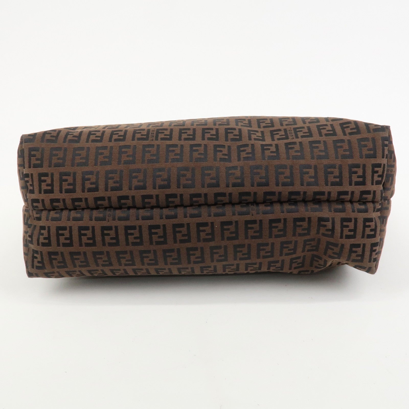 Fendi Zucchino Tote Bag - Brown, Canvas and Leather