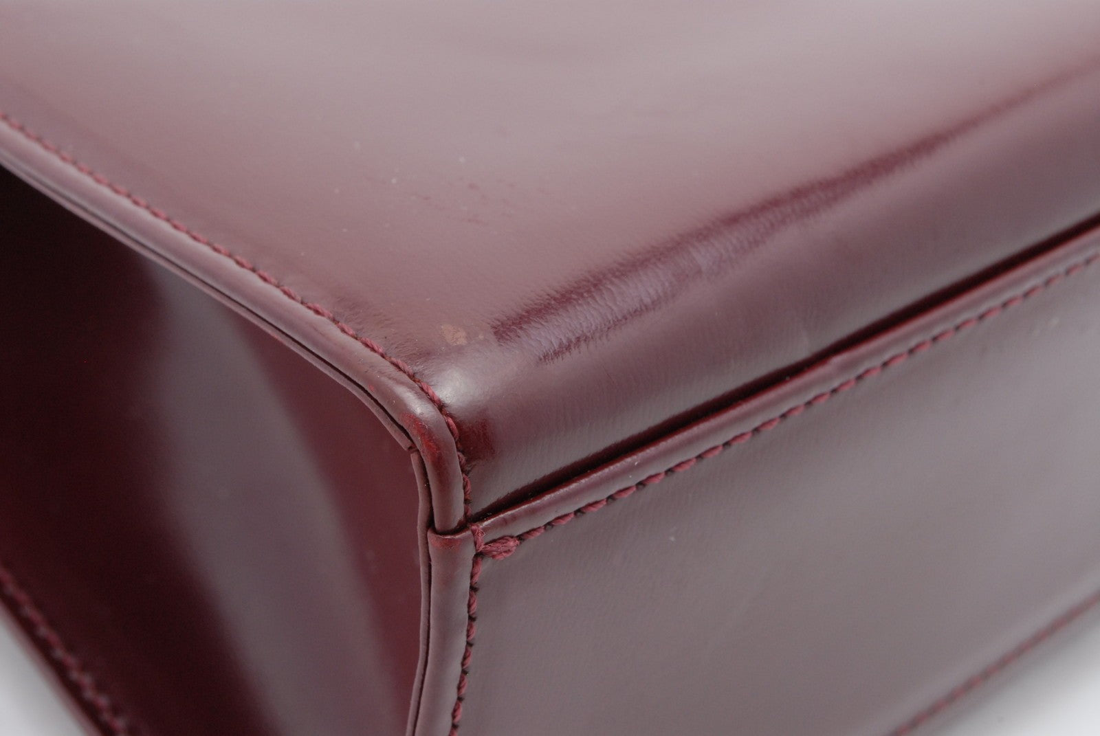 Yves Saint Laurent YSL Shoulder Bag - Burgundy, Leather