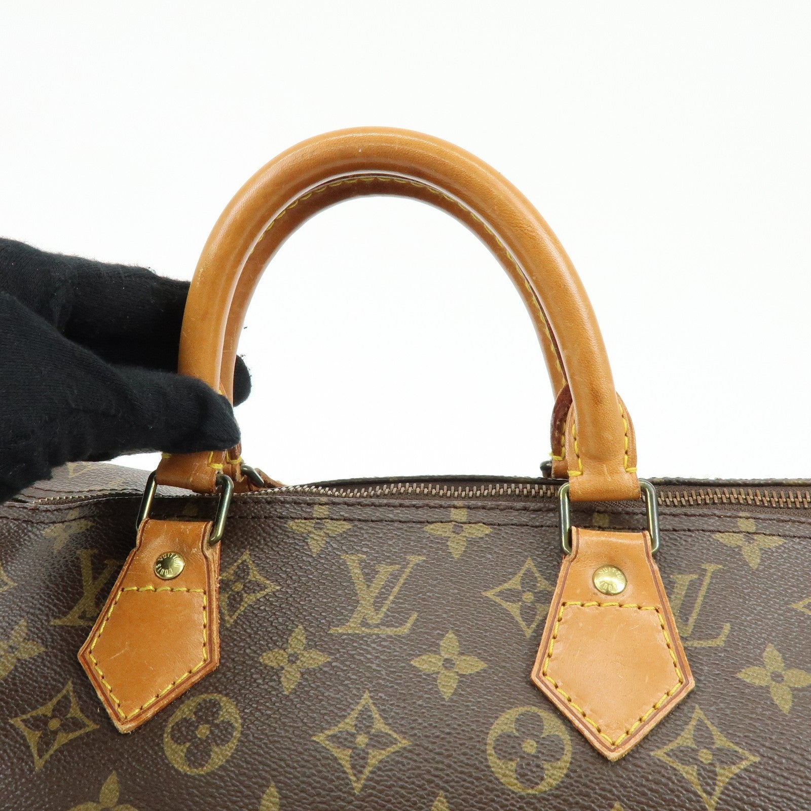 Louis Vuitton Speedy 40 Hand Bag - Brown, Canvas