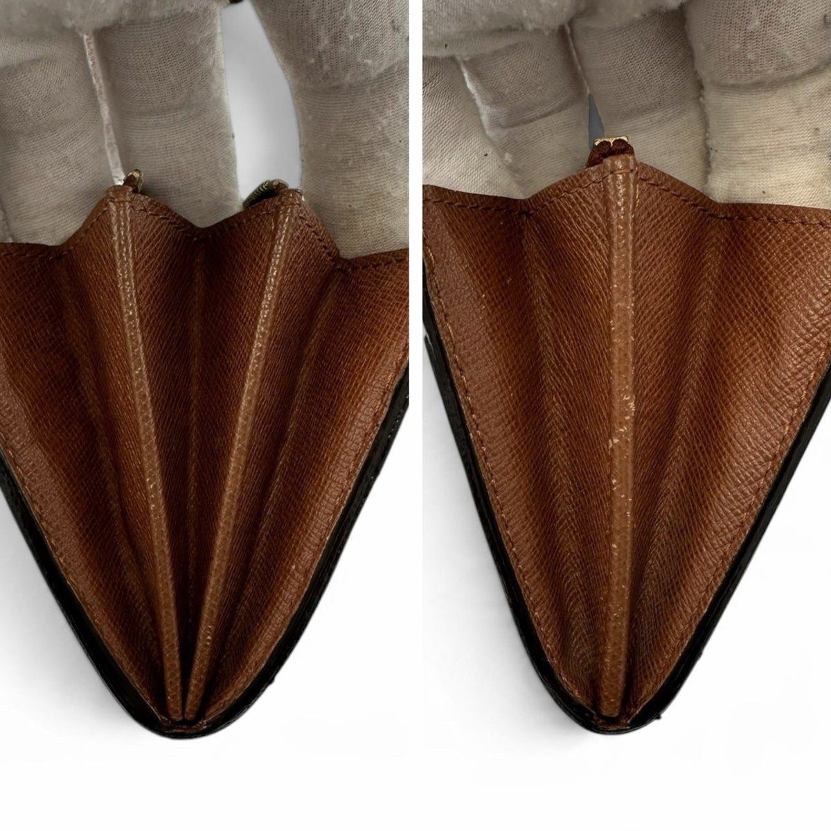 Louis Vuitton Portefeuille Sarah Wallet - Brown, Leather