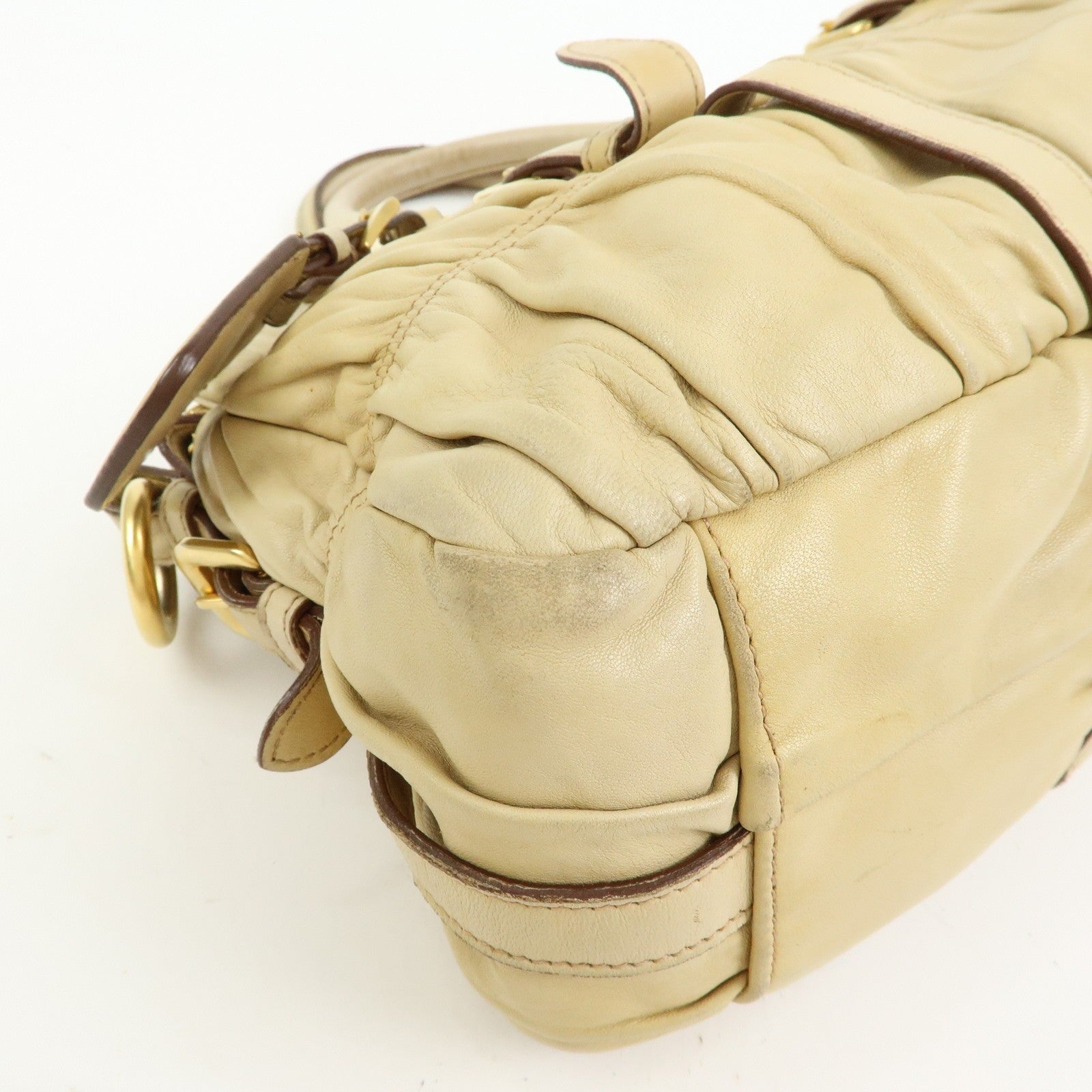 Prada Hand Bag - Camel, Nappa Leather