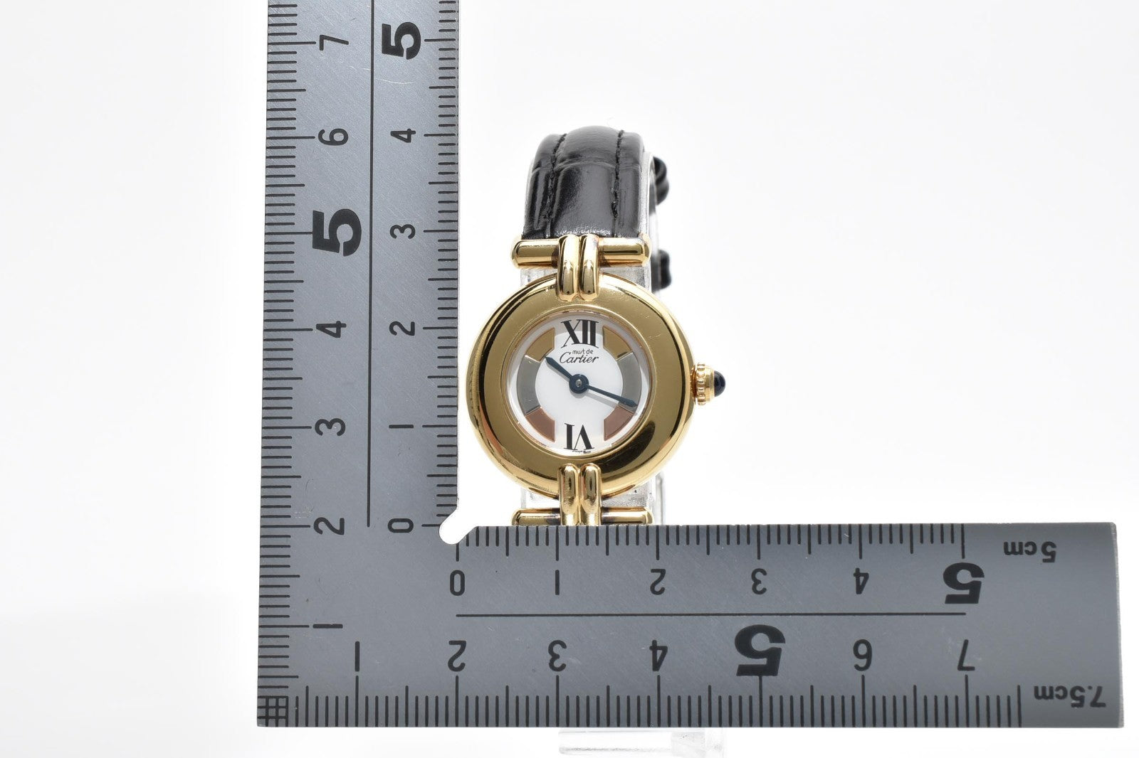 Cartier Must de Cartier Vermeil Wristwatch - White, Gold