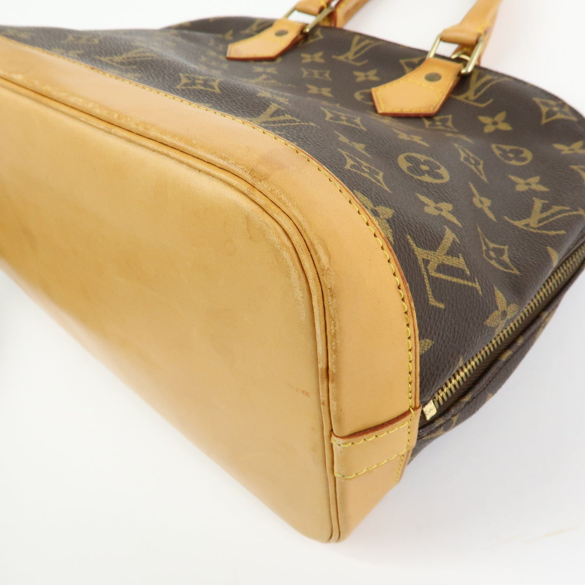 Louis Vuitton Alma PM Handbag - Brown, Monogram Canvas