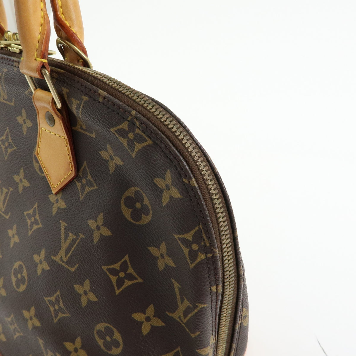 Louis Vuitton Alma PM Handbag - Brown, Monogram Canvas