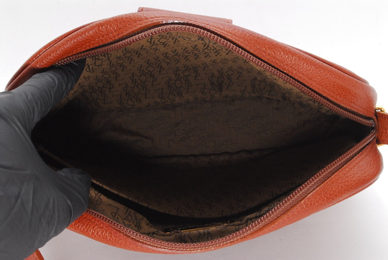 Saint Laurent Yves Saint Laurent Shoulder Bag - Brown, Leather
