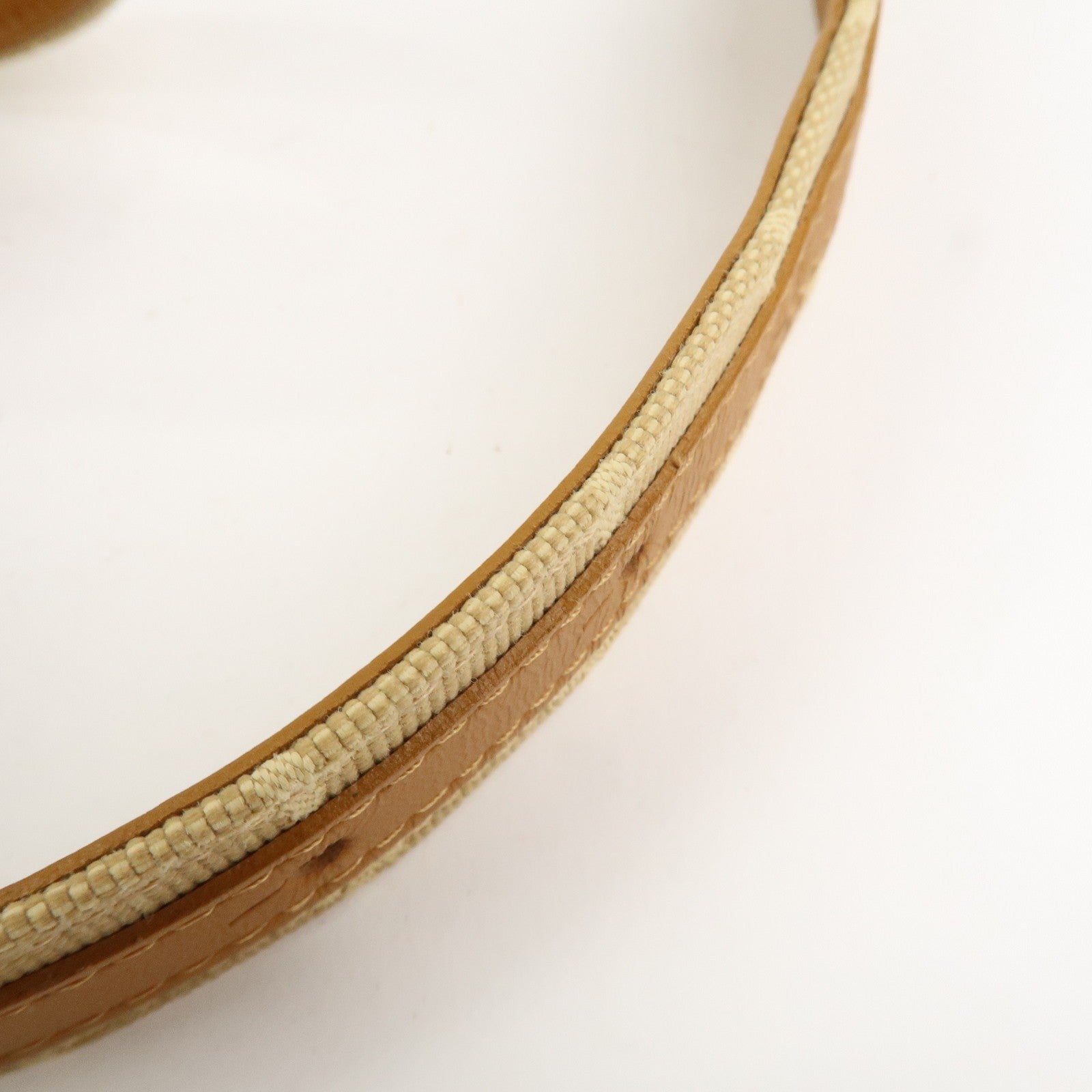 Louis Vuitton Monogram Mini Canvas Ceinture 75/30 Belt - Beige, Canvas